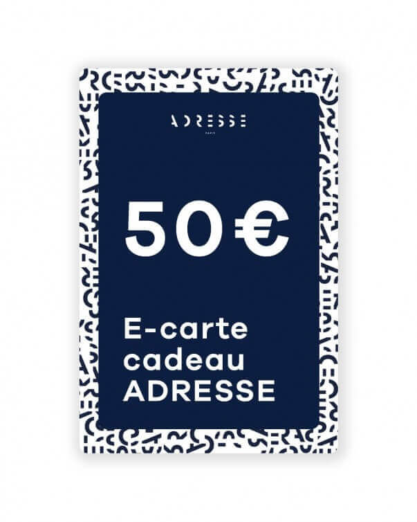 E-Carte Cadeau 50€