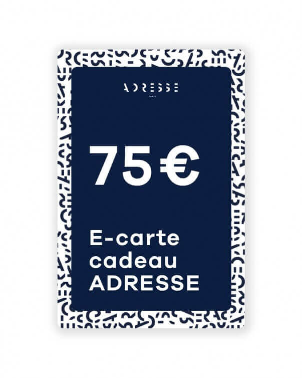 E-Carte Cadeau 75€