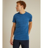 T-shirt Kleber bleu en coton