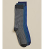 Trio de chaussettes Plaisance (mi-mollet)