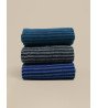 Trio de chaussettes Plaisance (mi-mollet)
