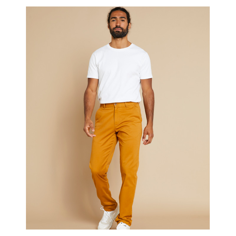 Chino fashion jaune